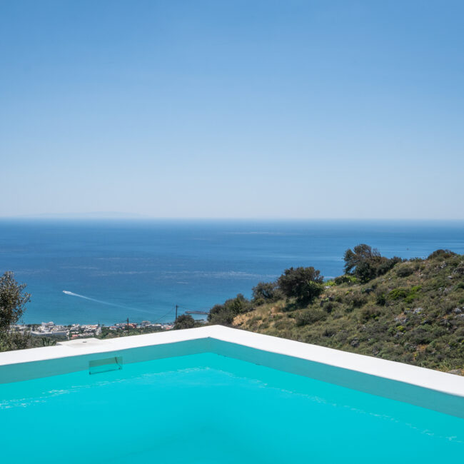 villa de luxe en Crète avec vue mer avec piscine privée Plakias